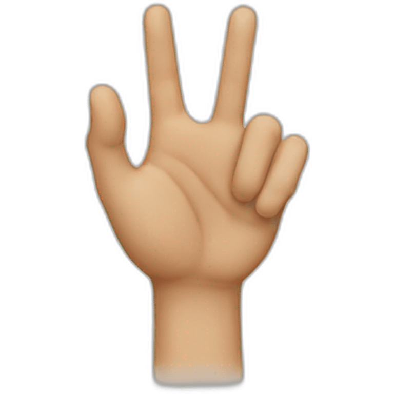 Jul two hands symbol emoji