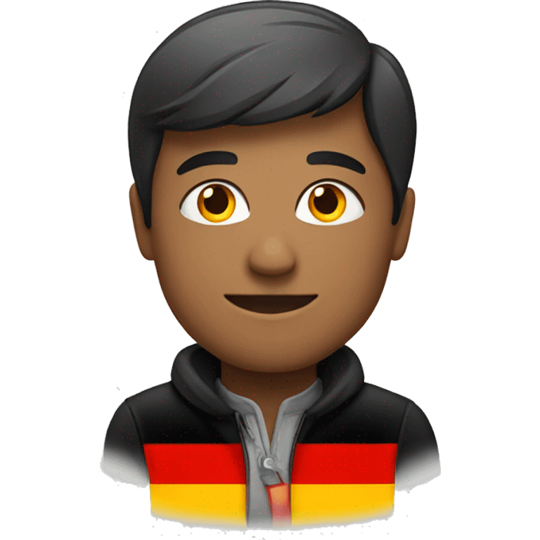 Person in German flag emoji