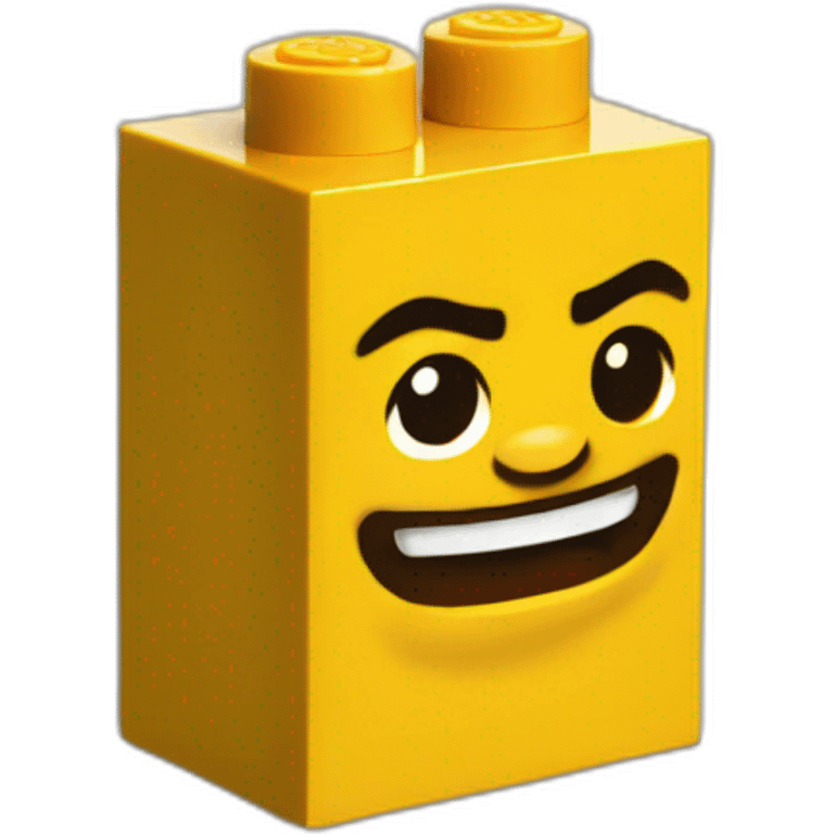 lego brick emoji