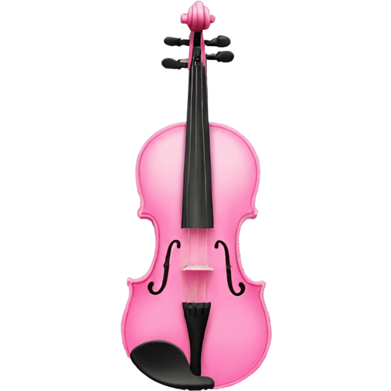 pink violin emoji