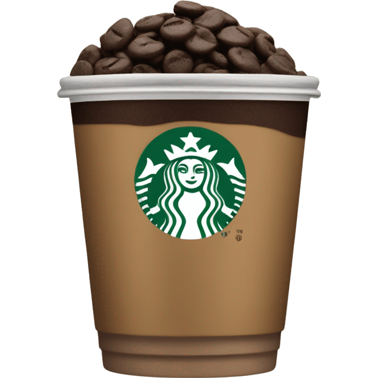 Starbucks Java chip emoji