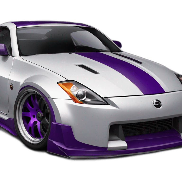 350z drift tuning purpel emoji