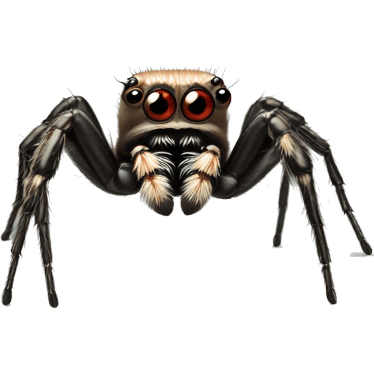 Jumping spider emoji