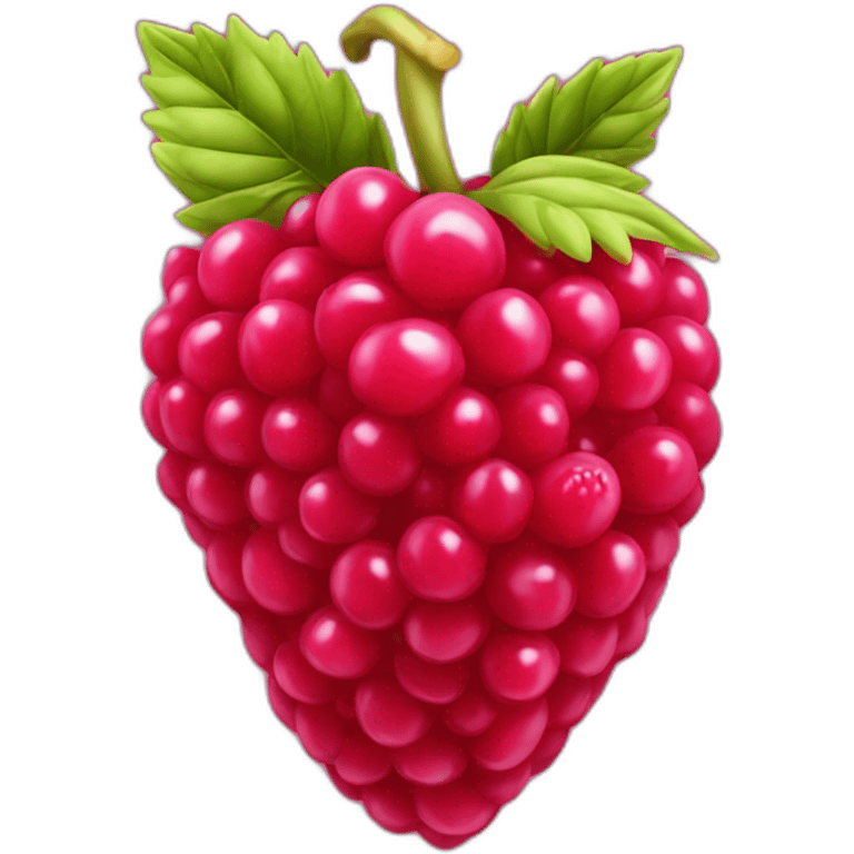 Rasberry emoji