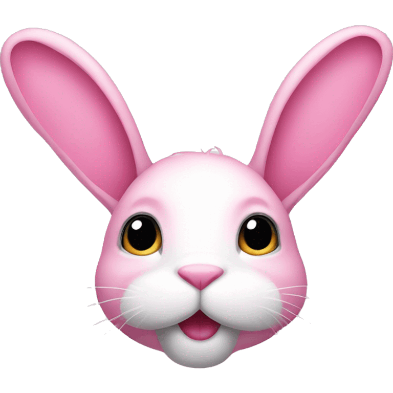 Pink bunny  emoji