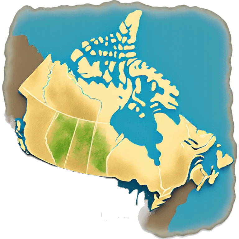 Map of canada emoji