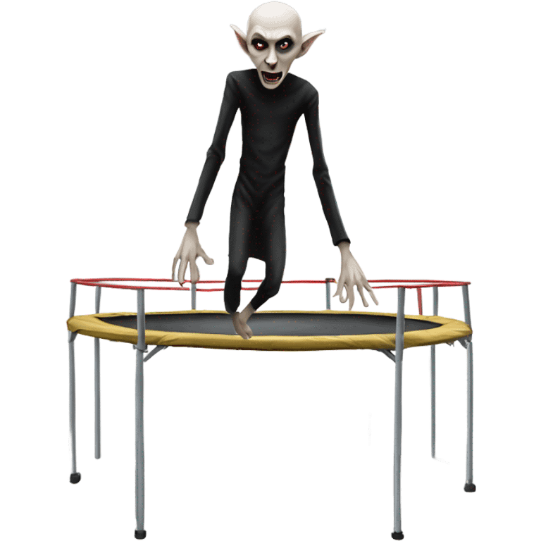 Nosferatu on a trampoline  emoji