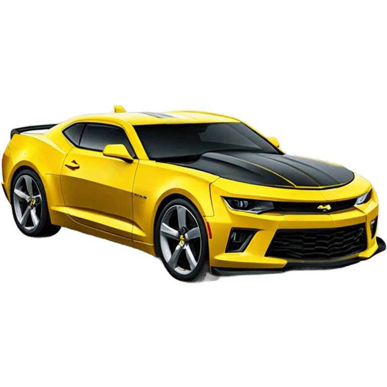 Yellow Camaro bumblebee emoji