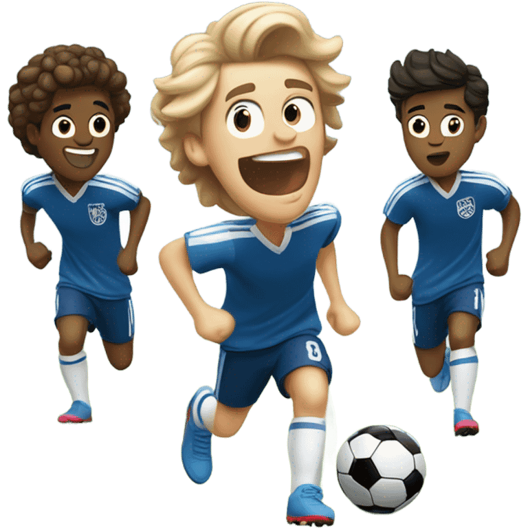 One direction soccer emoji