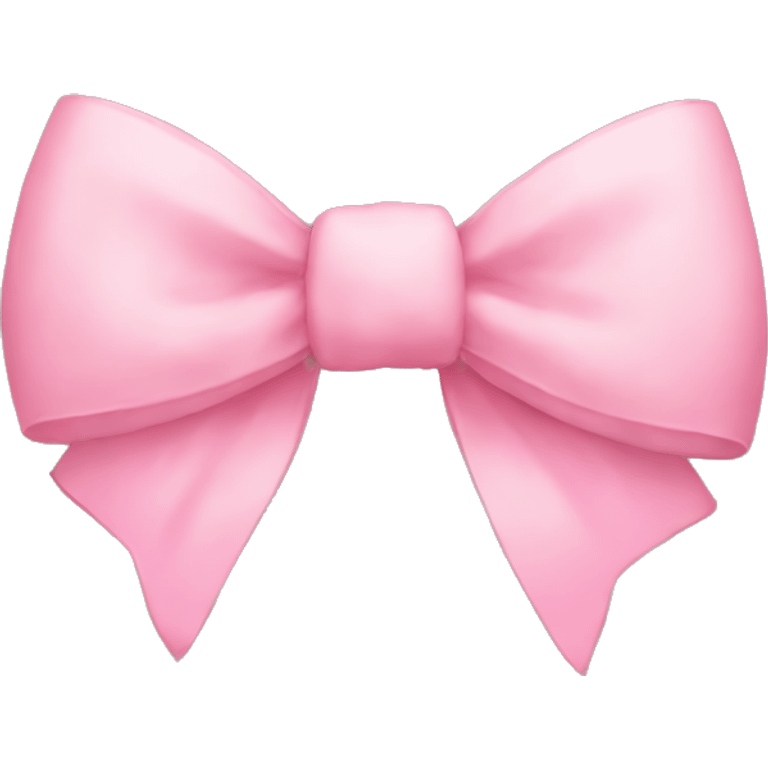 Aesthetic bow emoji