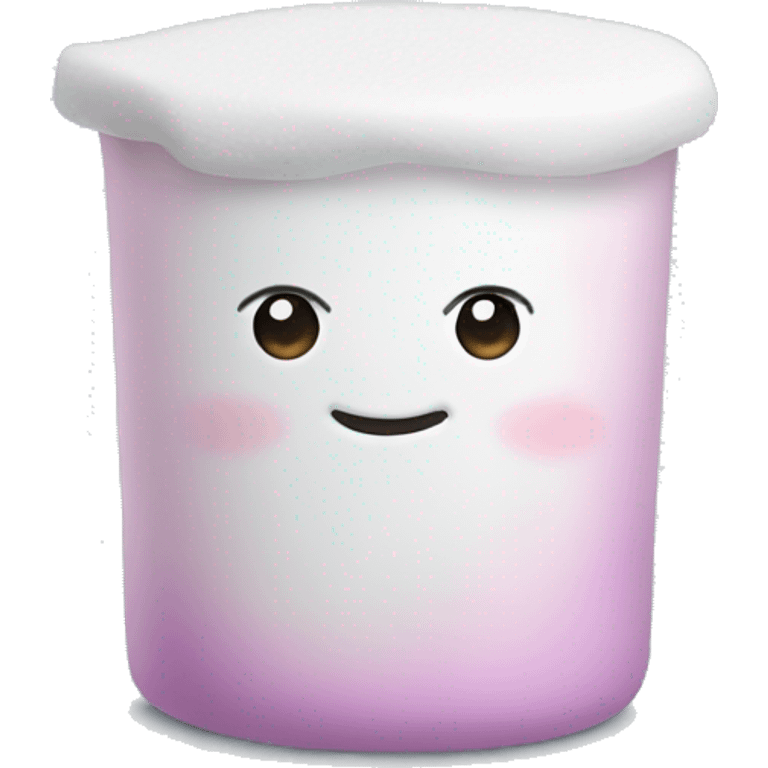 Marshmallow au toilette  emoji