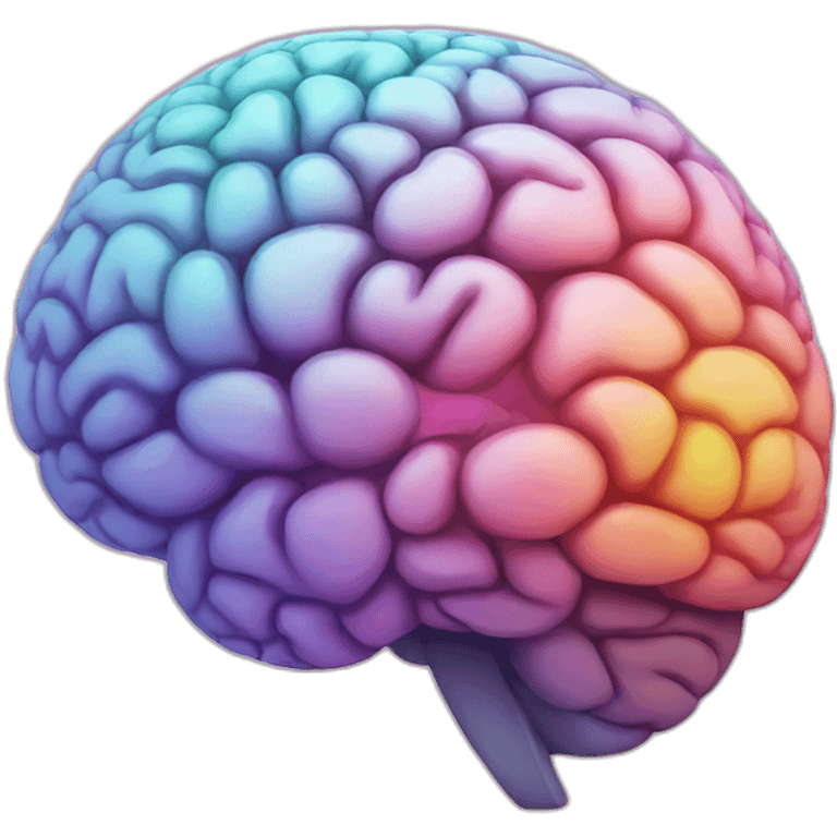 brain colorful emoji