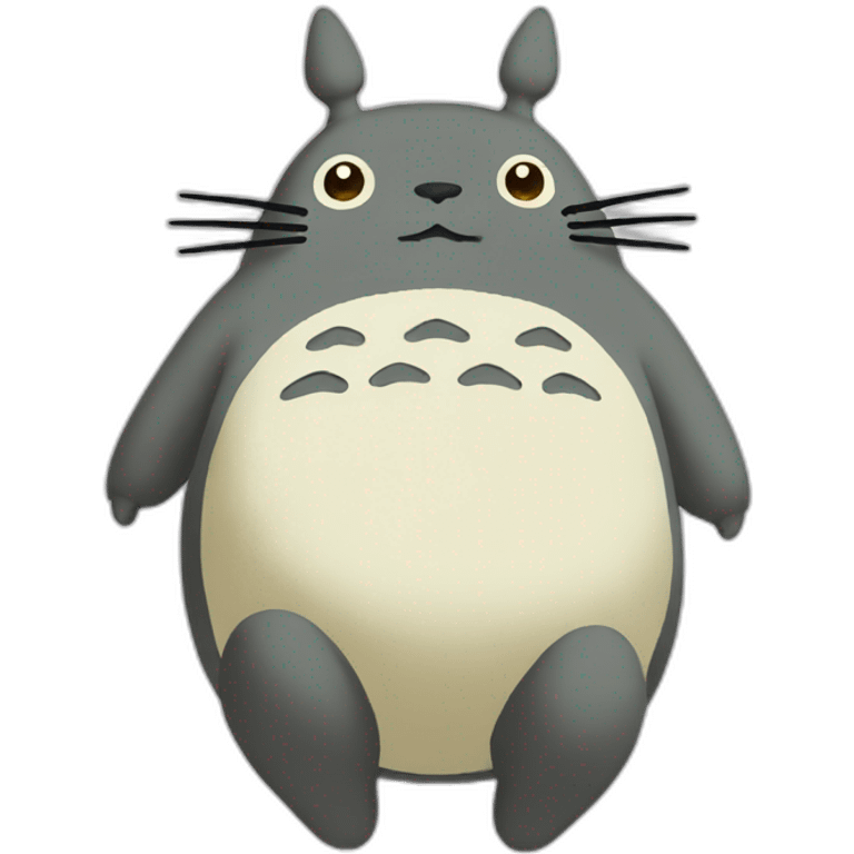 Totoro endormi emoji