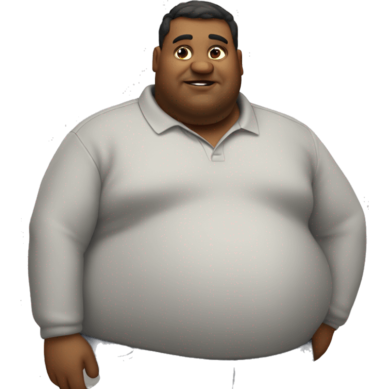 fat man emoji