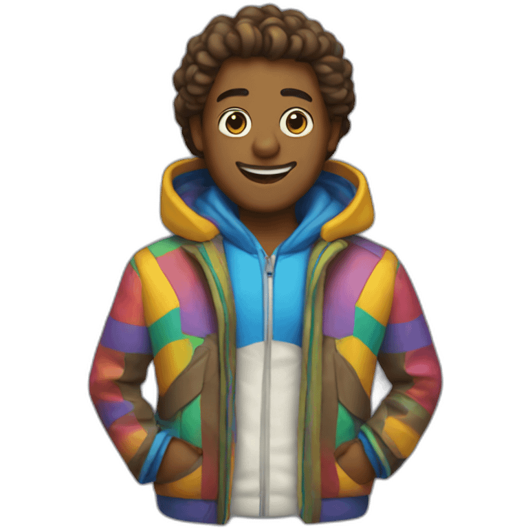 Joseph's technicolor coat emoji