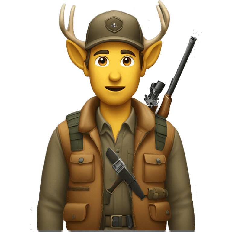 Deer hunter emoji