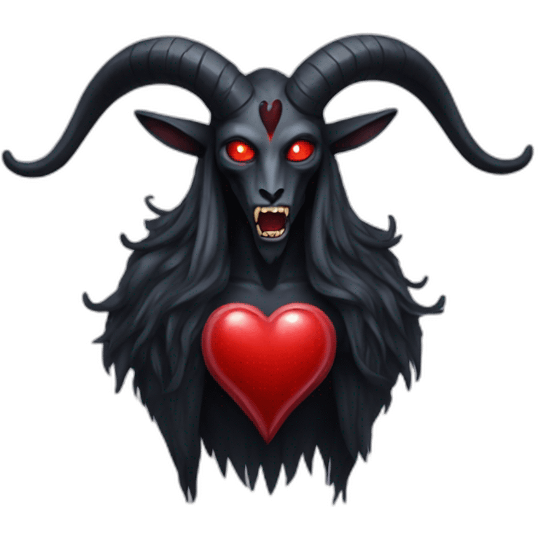 Heart Baphomet emoji