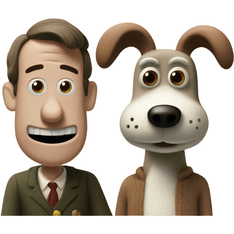 Wallace and gromit emoji