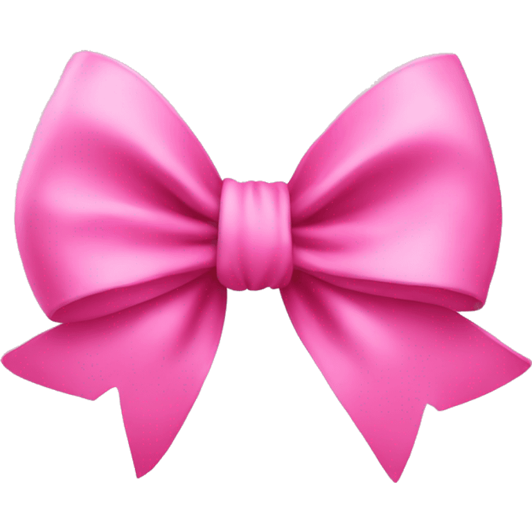 Pink bow emoji