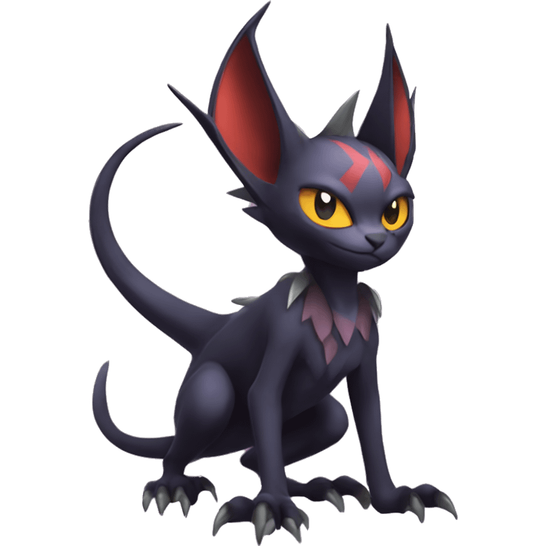  Kawaii Edgy Cool Beautiful Noivern-Nargacuga-Litten-Bat-Cat full body emoji