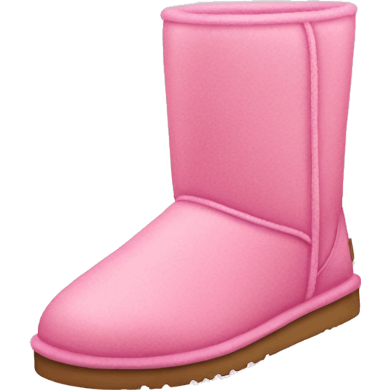 Pink ugg boot emoji