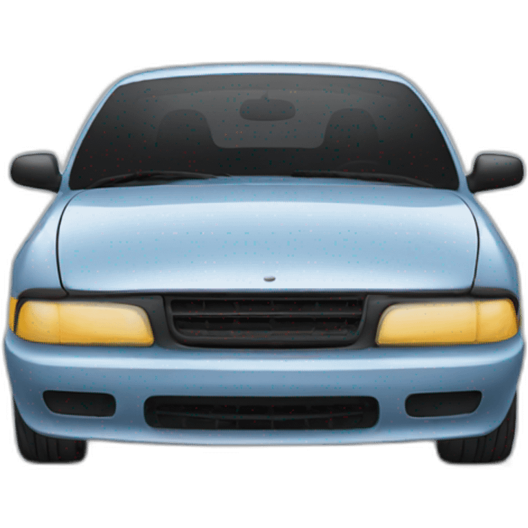 front view car emoji