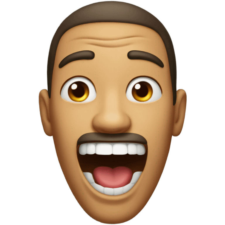 guy with mouth open  emoji