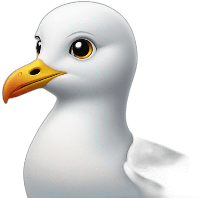 smart gull emoji