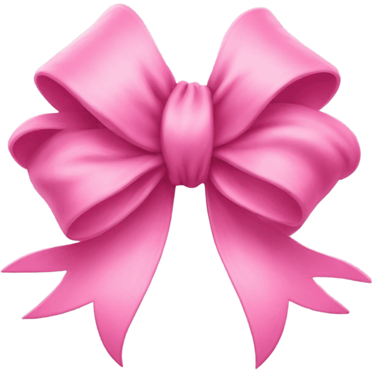 Pink bow emoji