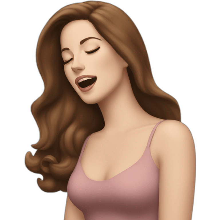 Lana del ray singing emoji