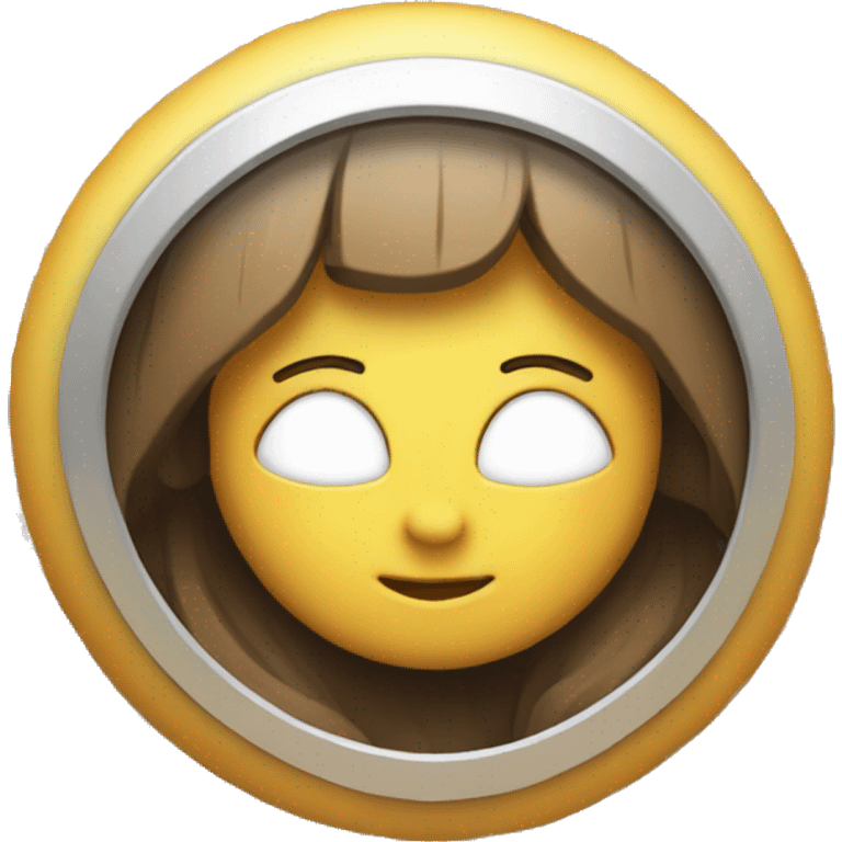 A d4 with a halo emoji