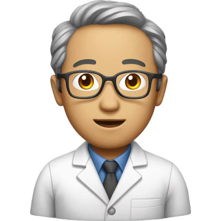 Asian scientist emoji