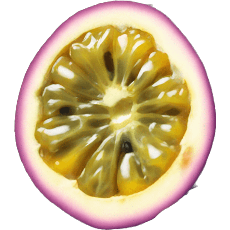 Passion fruit  emoji