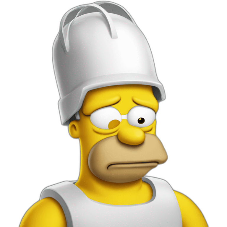 Homer simpson from the futur emoji