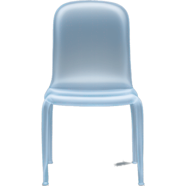 transparent invisible chair emoji