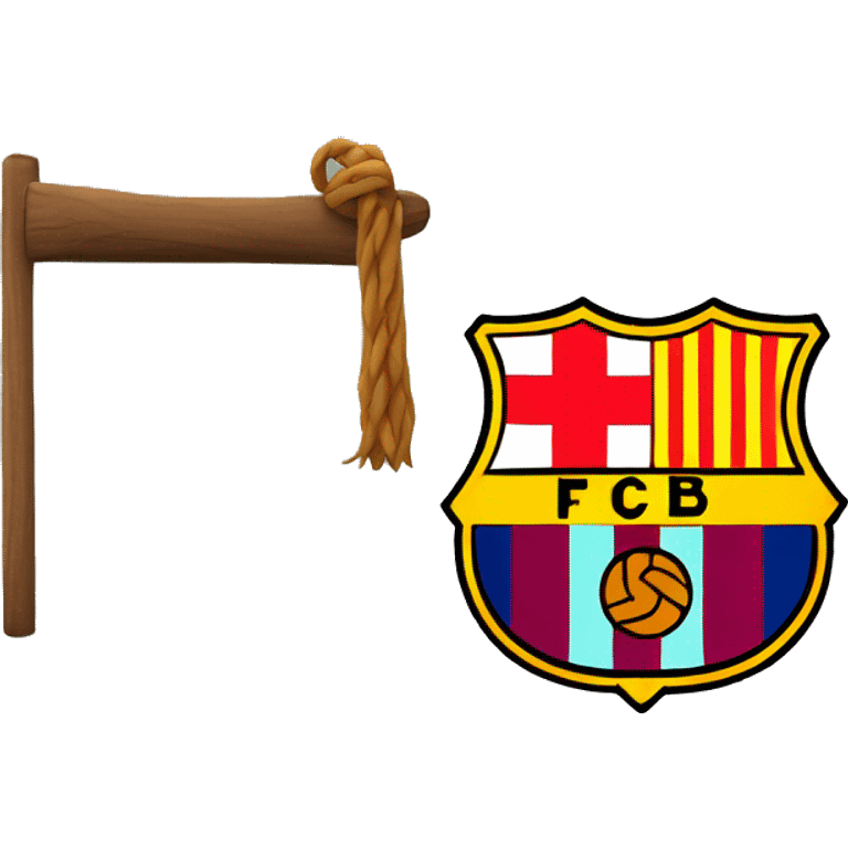 Fc Barcelona logo emoji