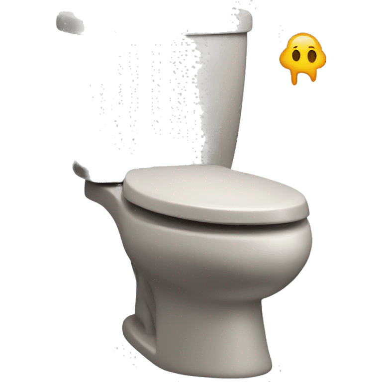 Skibidi toilet emoji from the series on youtube known as "skibidi toilet" emoji