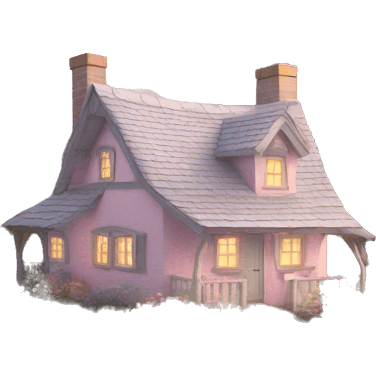 Cottage pastel emoji