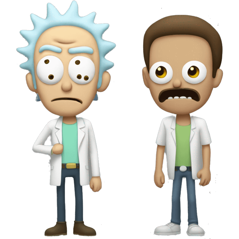 rick and morty emoji