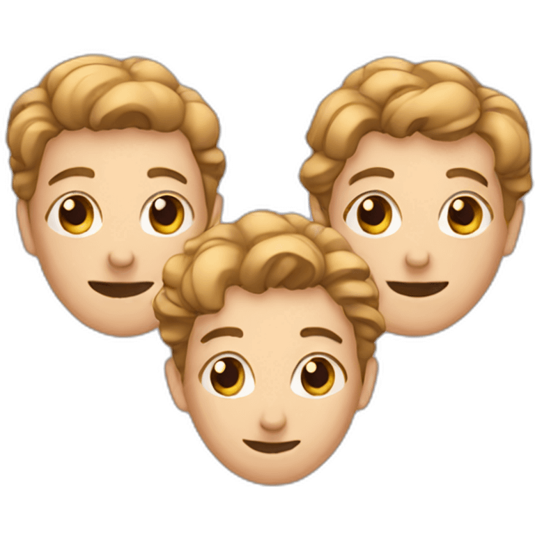 Three person emoji