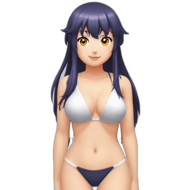 hinata hyuga full body pawg micro bikini back focus emoji