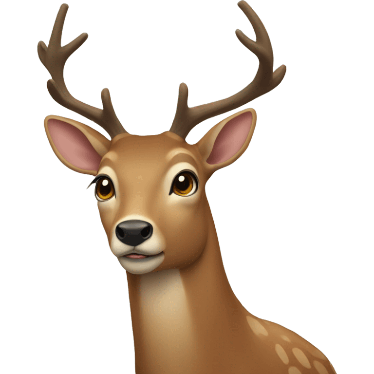 Not deer emoji