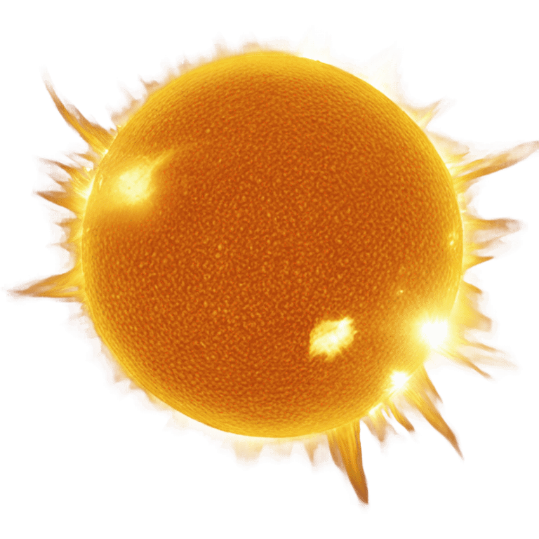 hubble sun closeup emoji