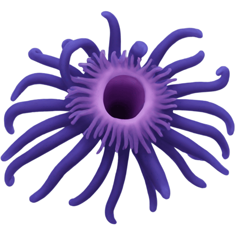 Sea anemone emoji