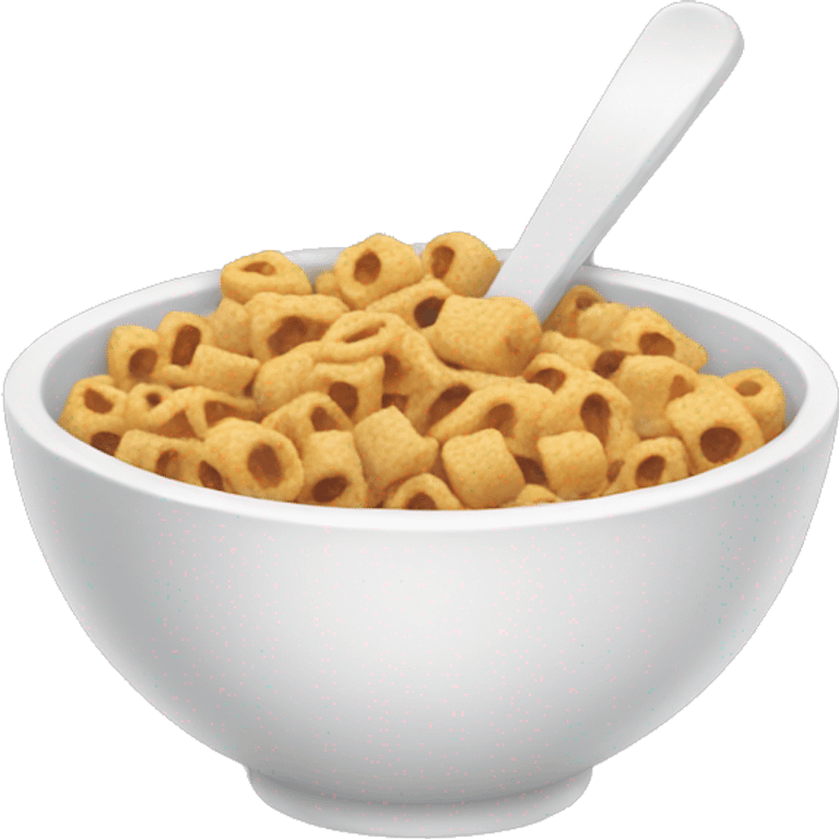 bowl with cereal emoji