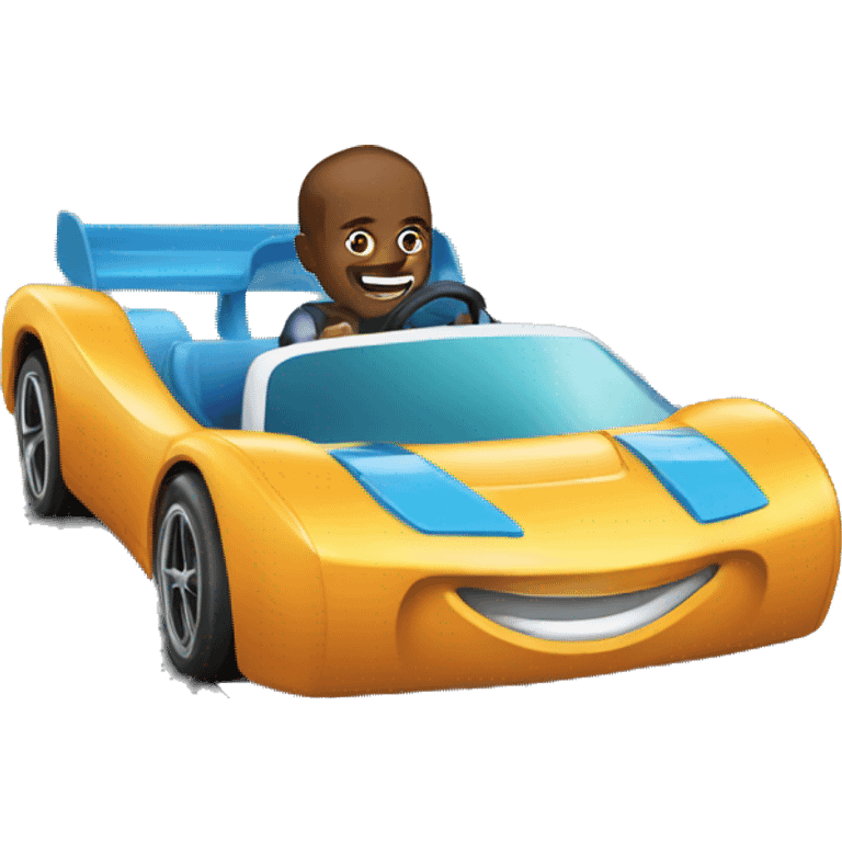 hotwheels race emoji