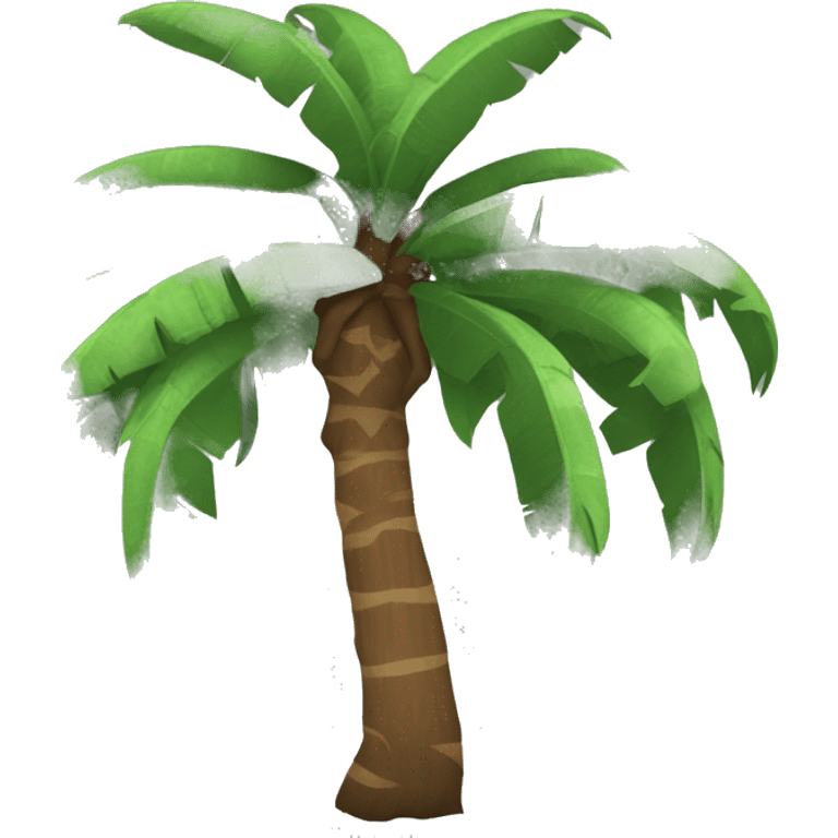 Árbol de coco emoji