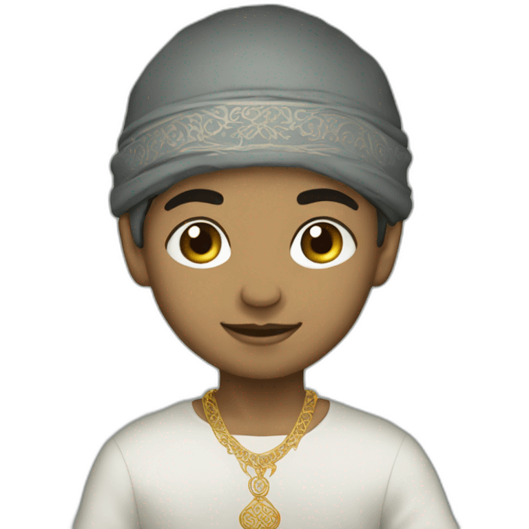 cute and luxury and hip hop morrocan boy  emoji