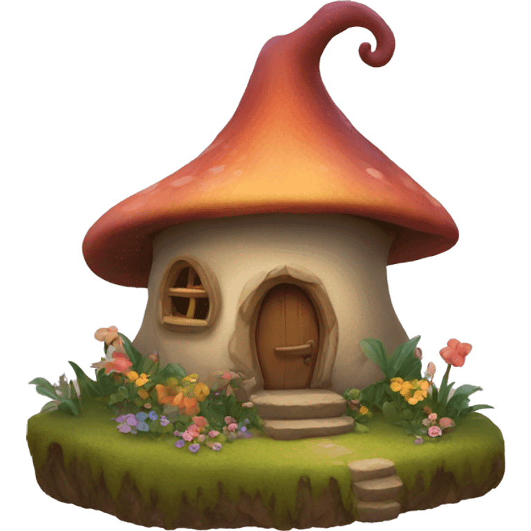 Fairy house emoji