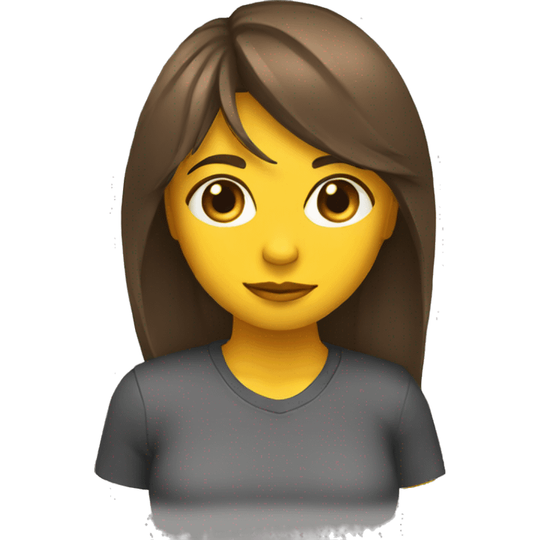 CHICA CON UNA IDEA emoji